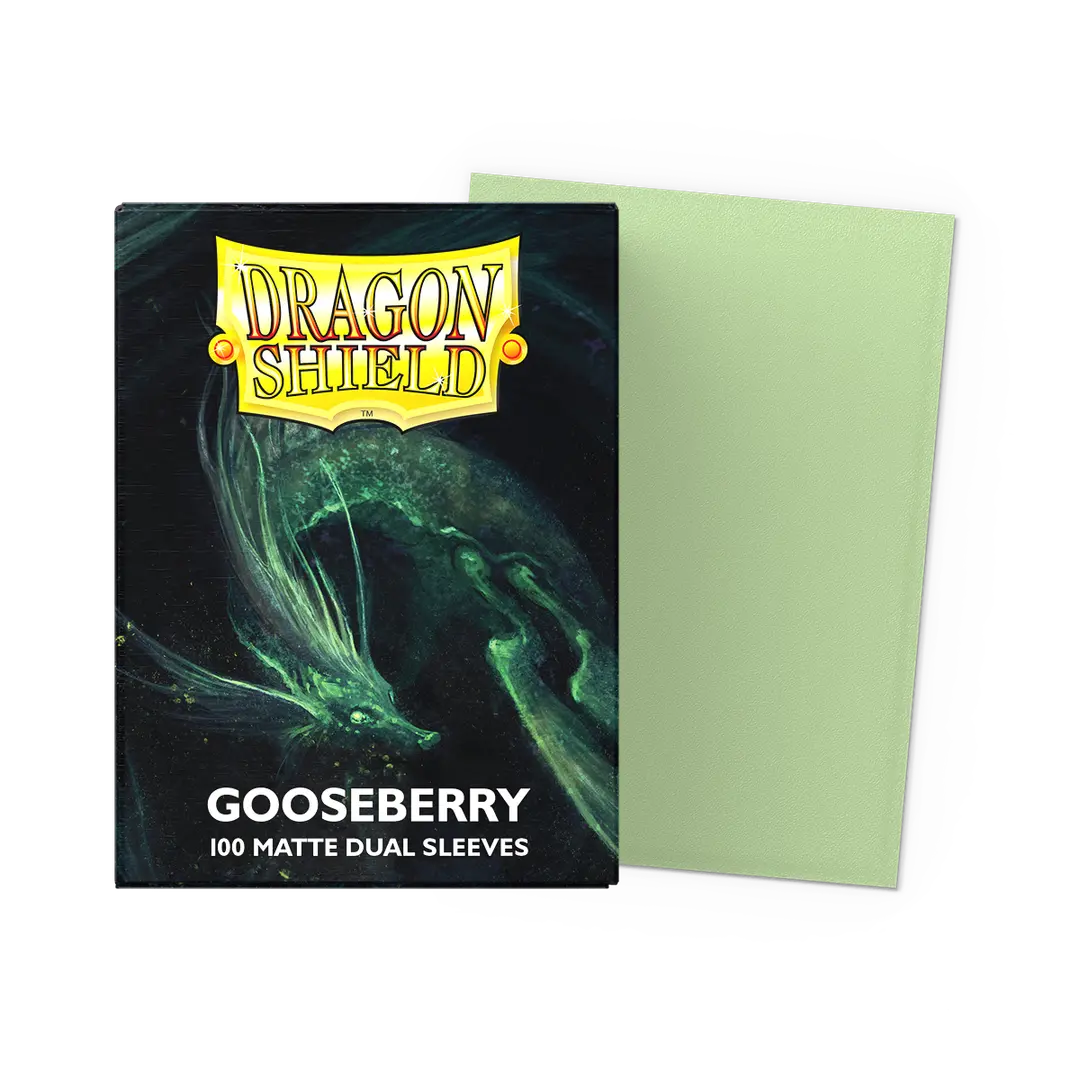 Dragon Shield Sleeve Gooseberry